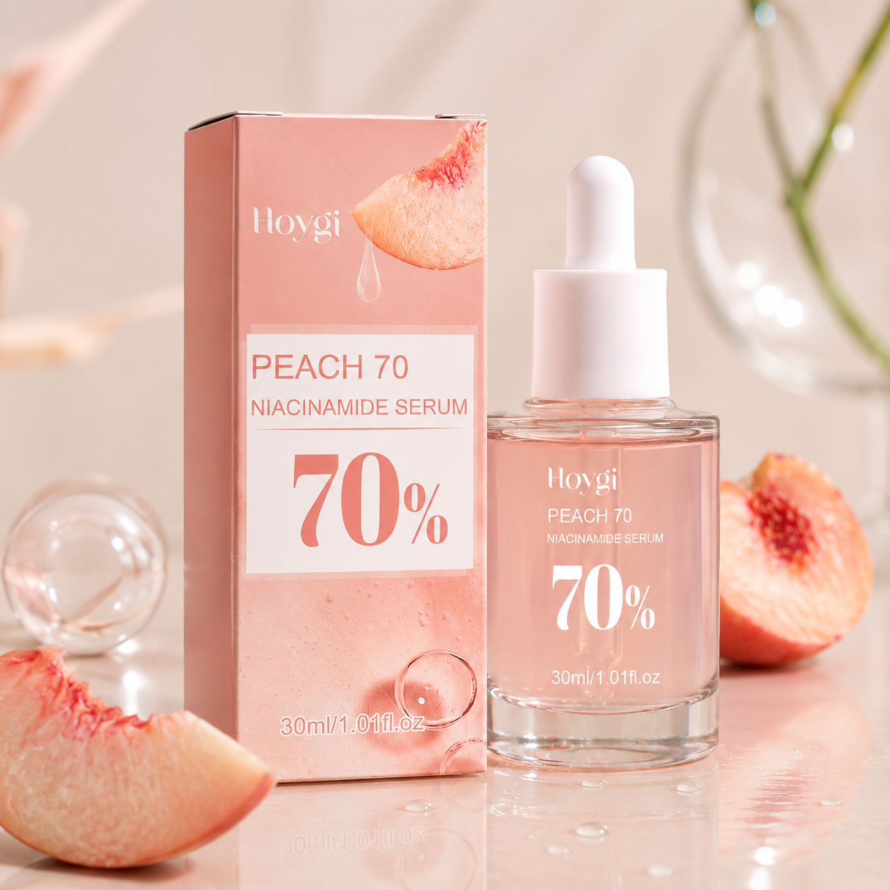 Peach Glow Niacinamide Serum
