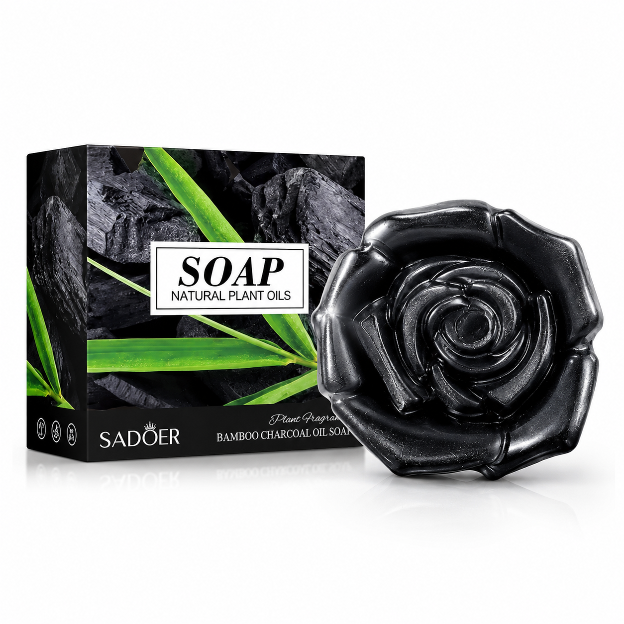 Bamboo Charcoal Cleansing Soap