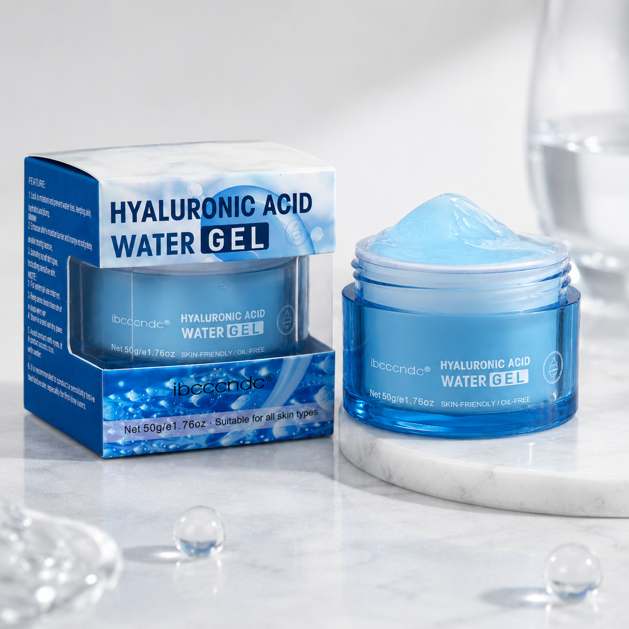Hyaluronic Acid Water Gel & Moisturiser