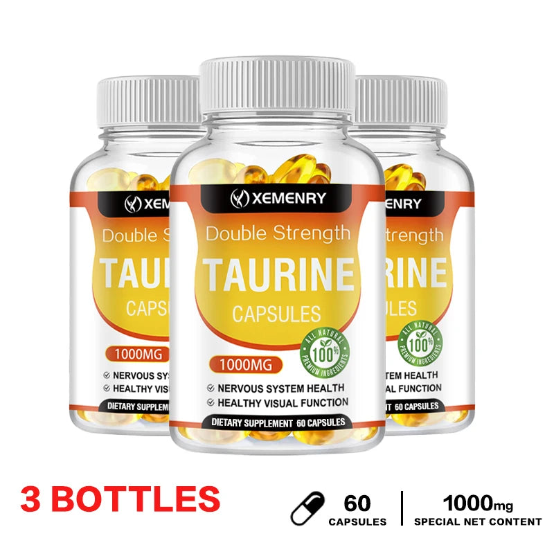 Utopic Health™ Taurine 1000mg Capsules