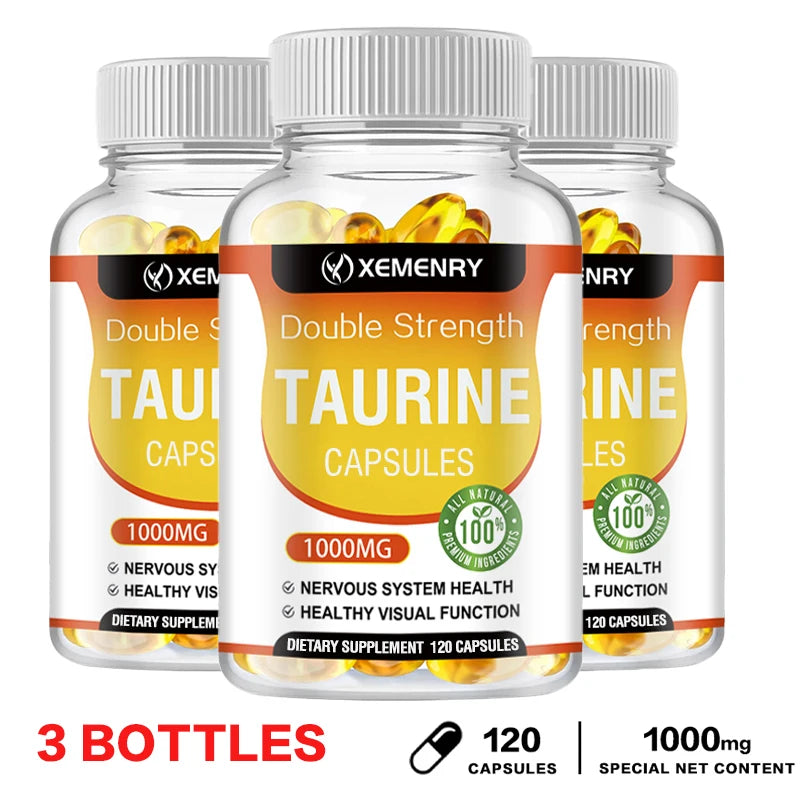 Utopic Health™ Taurine 1000mg Capsules