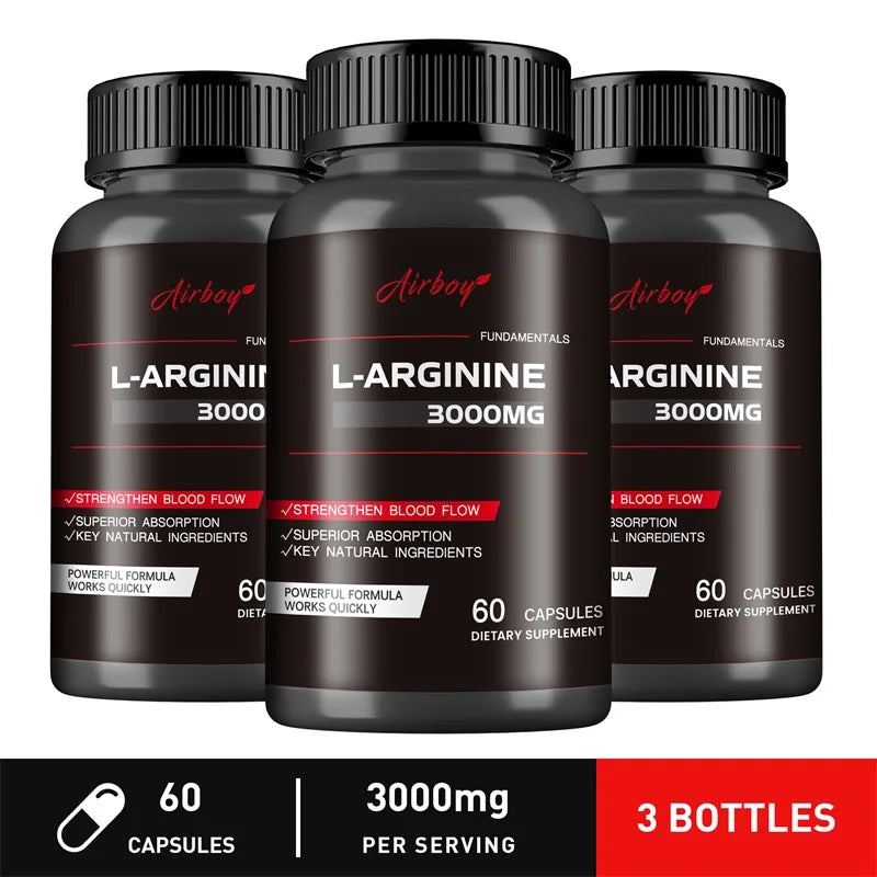 L-Arginine Performance 3000mg Capsules