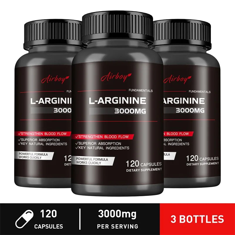L-Arginine Performance 3000mg Capsules