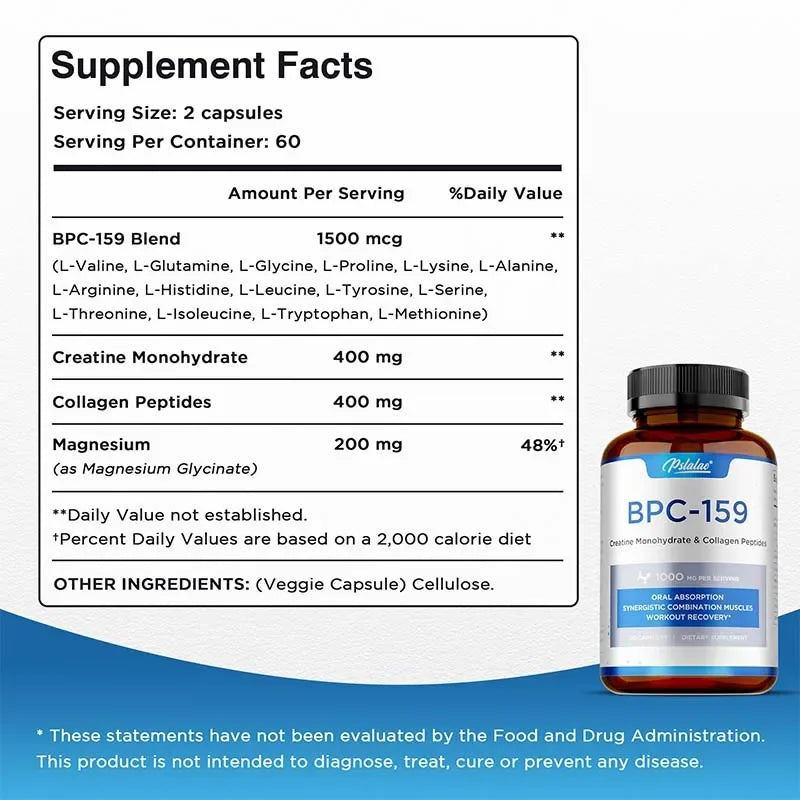 bpc-159 nutritional information
