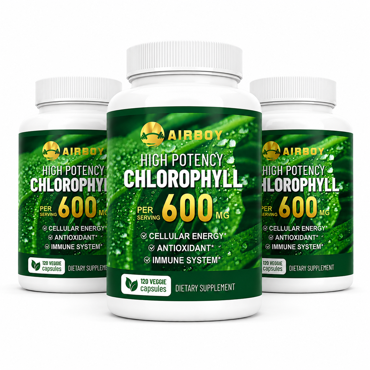 Utopic Health™ Chlorophyll 600mg Capsules