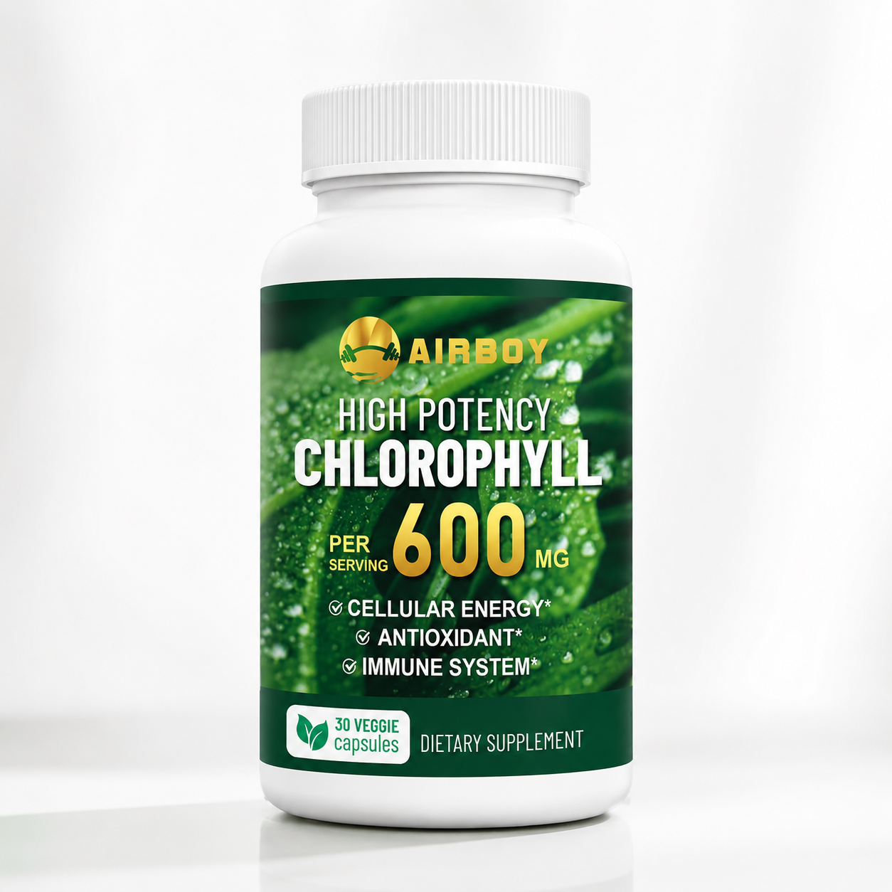 Utopic Health™ Chlorophyll 600mg Capsules