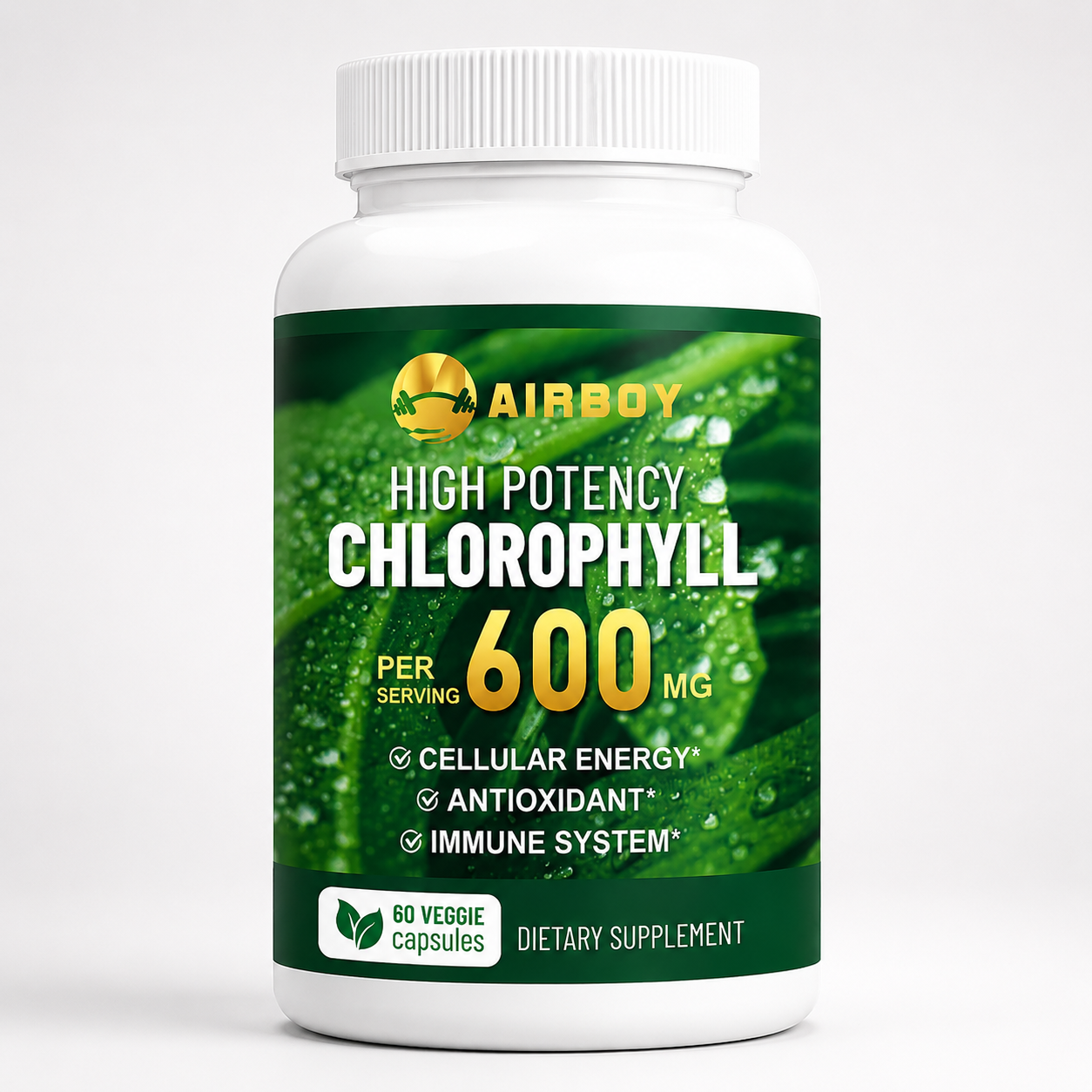 Utopic Health™ Chlorophyll 600mg Capsules