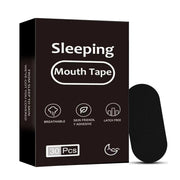 Box of Sleeping Mouth Tape with a single strip on a white background